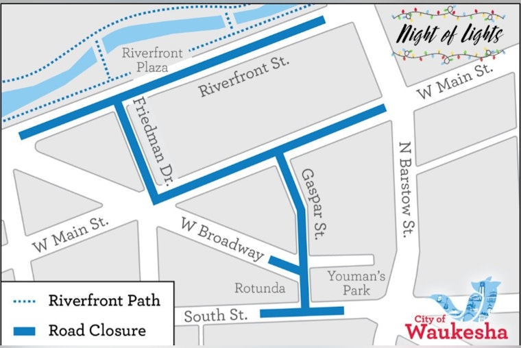 Downtown Waukesha Lights Up the Holiday Season with Night of Lights Festivities