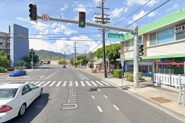 Driver Bolts After Crosswalk Crash Leaves Honolulu Pedestrian Seriously Hurt