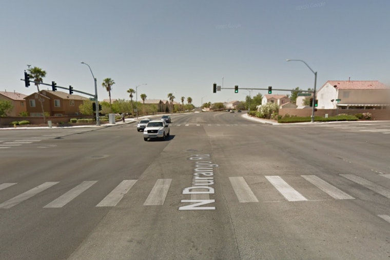 Driver Dies After Vehicle Strikes Light Pole in Northwest Las Vegas