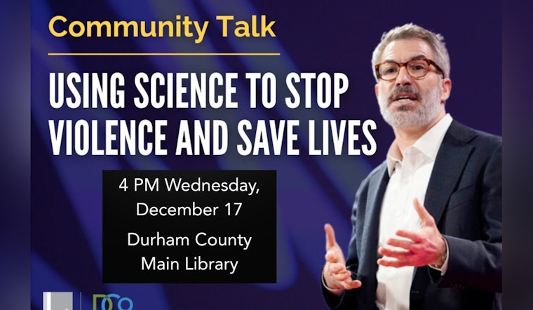 Durham Residents Invited to Join City and County Officials in Pioneering Violence Reduction Initiative