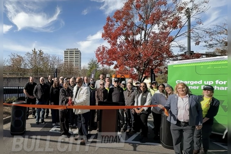 Durham Unveils First Downtown Fast EV Charging Station as Part of Sustainability Push