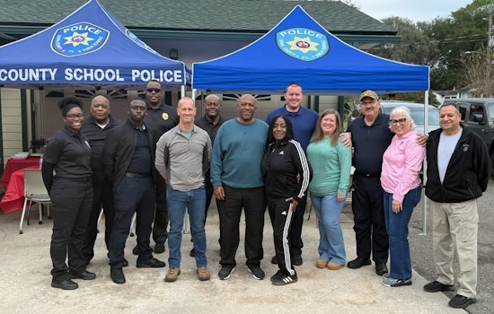 Duval County School Police Honor Guard Celebrates Family and Unity in Special Gathering