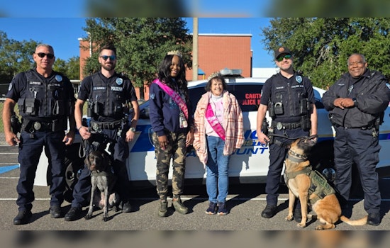 Duval County School Police Join Forces with Community at Westview K-8 Cancer Walk