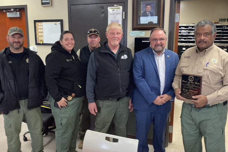Dyer County Chief Investigator Terry McCreight Honored with West Tennessee Criminal Investigators Association Award for 2018 Murder Case Resolution