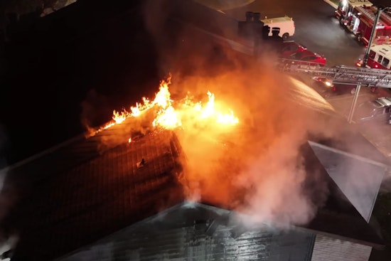 Early Morning Blaze Engulfs Charlotte Apartment Building, No Injuries Reported