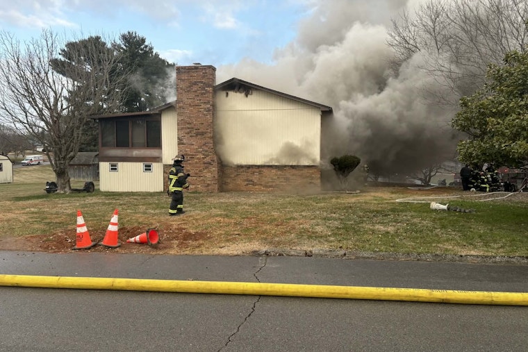 Early Morning Blaze on Astor Rd. Displaces West Morristown Family, Multiple Agencies Respond to Emergency