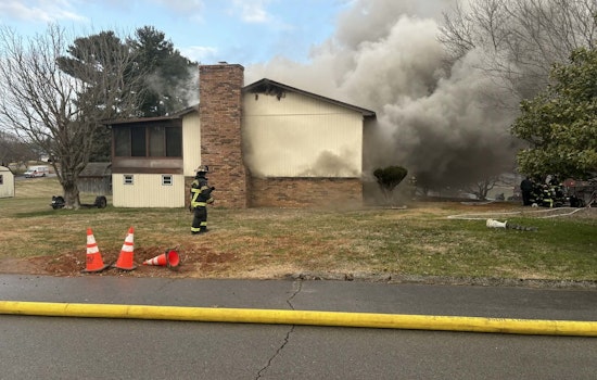 Early Morning Blaze on Astor Rd. Displaces West Morristown Family, Multiple Agencies Respond to Emergency