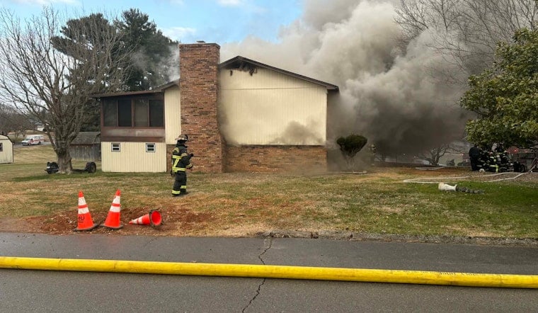 Early Morning Blaze on Astor Rd. Displaces West Morristown Family, Multiple Agencies Respond to Emergency