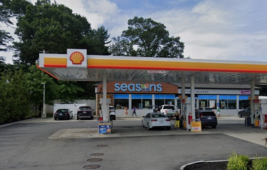 Early Morning Crash Sparks Fire at Stoughton Gas Station, Three Hospitalized