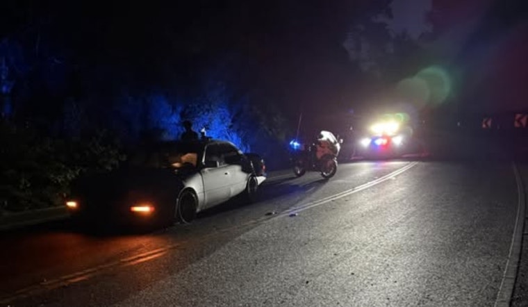 Early Morning DUI Incident on Crane Canyon Road Leads to Arrest by Santa Rosa CHP