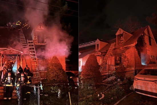 Eary Morning Blaze Injures One, Engulfs Boston Residence on Birchcroft Rd