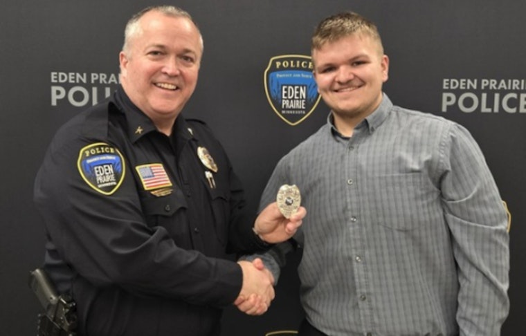 Eden Prairie Welcomes Officer Asher Koch to Local Police Force