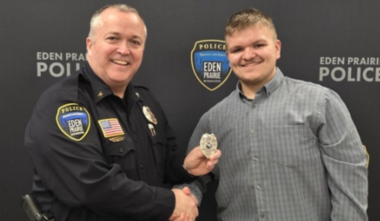 Eden Prairie Welcomes Officer Asher Koch to Local Police Force