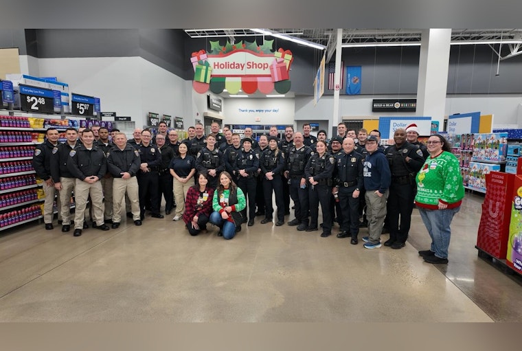 Edmond Police Department Spreads Holiday Cheer with 'Shop with a Cop / Cops & Kids' Event