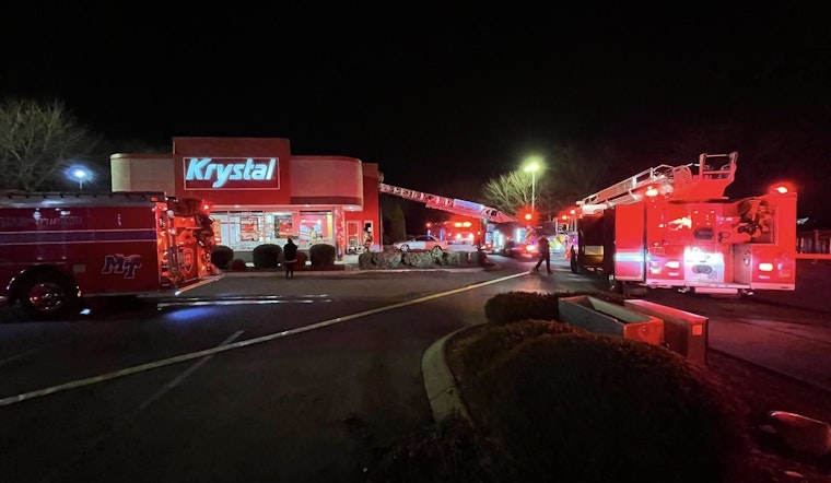 Efficient Response by Murfreesboro Firefighters Averts Major Fire at Krystal Restaurant