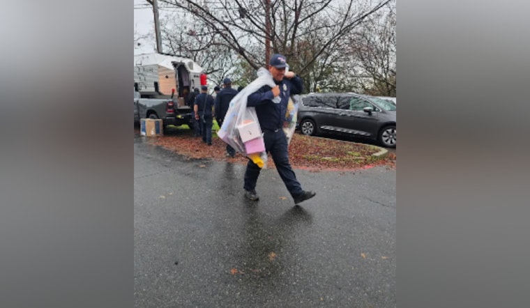 El Dorado County Fire Agencies Deliver Over 600 Holiday Gifts