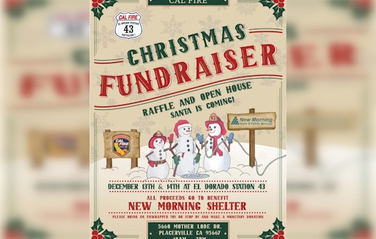 El Dorado County's CAL FIRE Station 43 Hosts Festive Fundraiser for New Morning Youth & Family Services