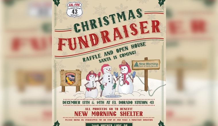 El Dorado County's CAL FIRE Station 43 Hosts Festive Fundraiser for New Morning Youth & Family Services