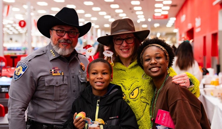 El Paso and Colorado Springs Officers Spread Cheer at 32nd Annual Shop with a Cop Event for Children with Cancer