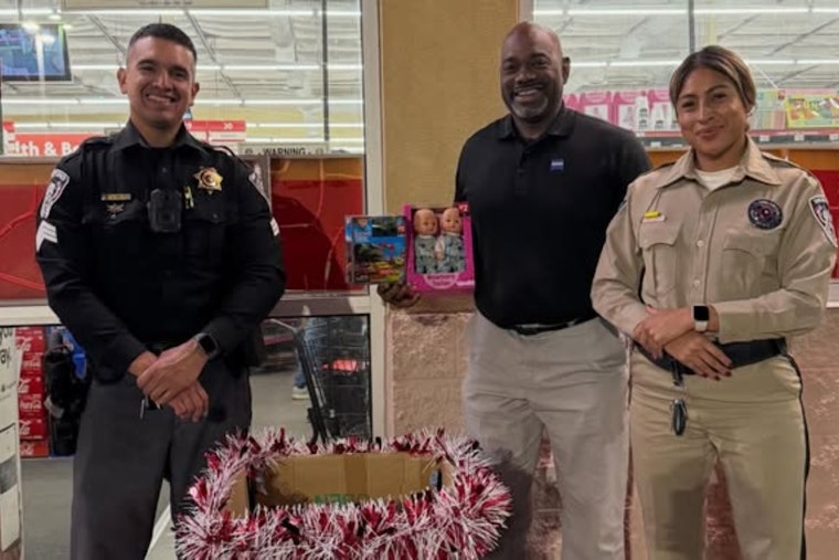 El Paso County Sheriff's Department Spreads Joy with Annual 'Santa with a Badge' Toy Giveaway