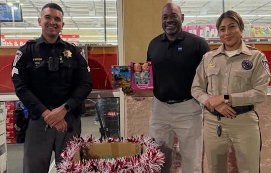 El Paso County Sheriff's Department Spreads Joy with Annual 'Santa with a Badge' Toy Giveaway