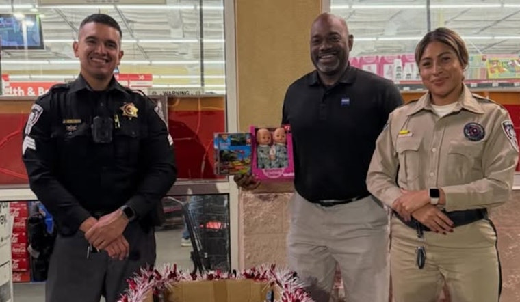 El Paso County Sheriff's Department Spreads Joy with Annual 'Santa with a Badge' Toy Giveaway