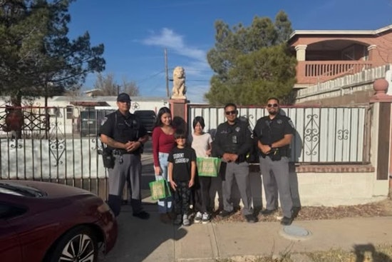 El Paso County Sheriff's Deputies Warm Hearts with Holiday Gift Delivery in Canutillo