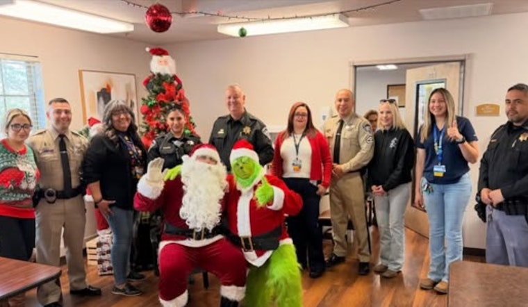 El Paso County Sheriff's Office Delivers Holiday Joy to Seniors with Santa and the Grinch at St. Teresa Center