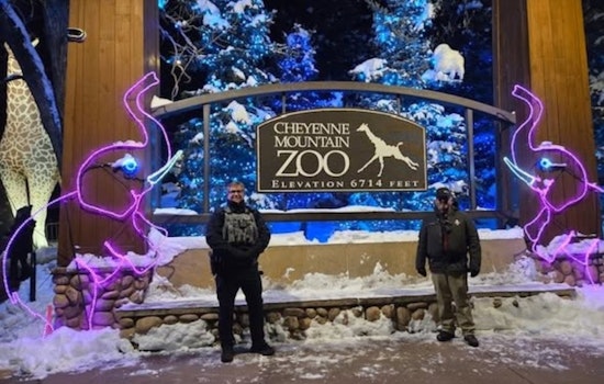 El Paso County Sheriff's Office Revels in Holiday Cheer at Cheyenne Mountain Zoo's Electric Safari