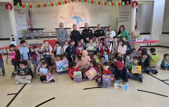 El Paso County Sheriff's Office Spreads Holiday Cheer at Anthony Head Start