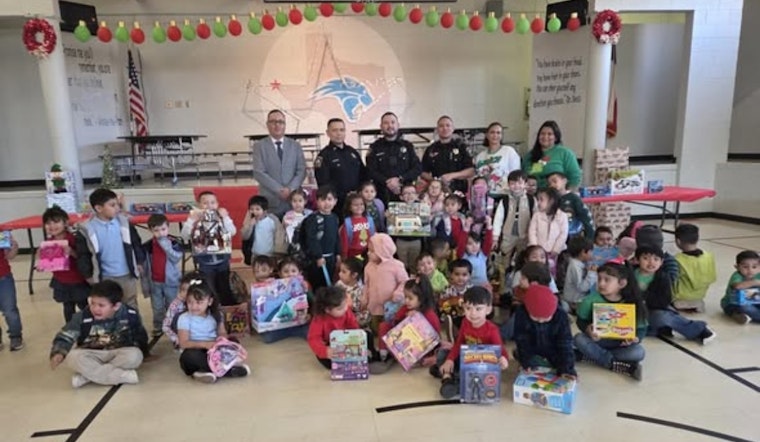 El Paso County Sheriff's Office Spreads Holiday Cheer at Anthony Head Start