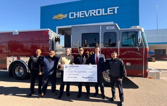 El Paso Fire Department Grateful for Mission Chevrolet's First Responder Appreciation Donation