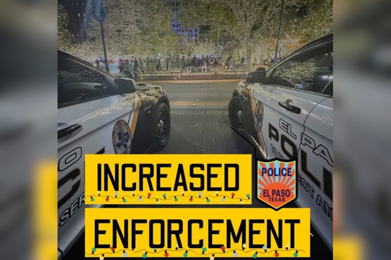 El Paso Police Step Up Traffic Enforcement to Ensure Safe Holiday Season Travel