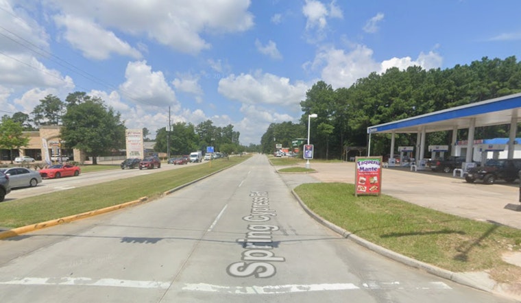 Elderly Motorist Slams Into Spring Cypress Storefront As Deputies Rush In