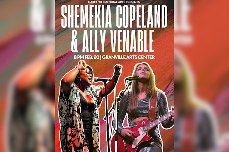 Electrifying Blues Night: Shemekia Copeland & Ally Venable to Light Up Garland's Granville Arts Center