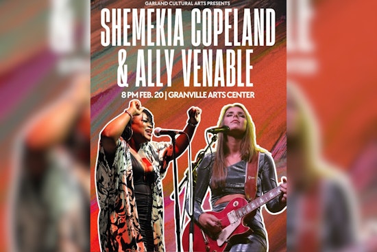 Electrifying Blues Night: Shemekia Copeland & Ally Venable to Light Up Garland's Granville Arts Center