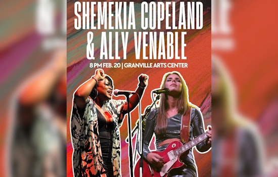 Electrifying Blues Night: Shemekia Copeland & Ally Venable to Light Up Garland's Granville Arts Center