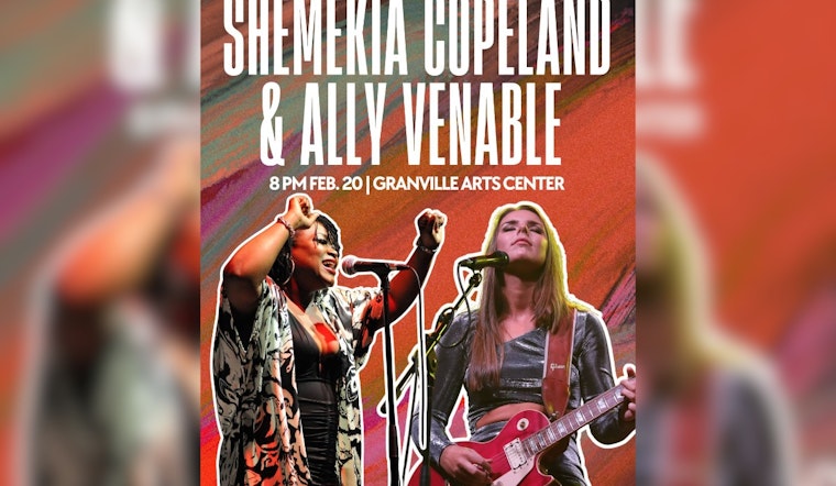 Electrifying Blues Night: Shemekia Copeland & Ally Venable to Light Up Garland's Granville Arts Center