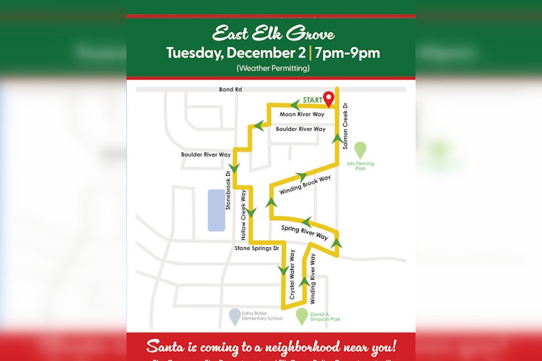 Elk Grove's Santa and Sirens Parade to Spread Cheer and Charity this Holiday Season