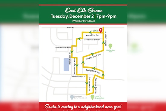 Elk Grove's Santa and Sirens Parade to Spread Cheer and Charity this Holiday Season