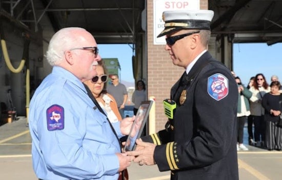 End of an Era: El Paso Fire Department Honors Retiring Fire Suppression Technician Timothy Fennell After 28 Years of Service