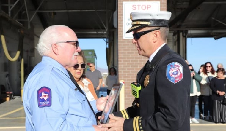 End of an Era: El Paso Fire Department Honors Retiring Fire Suppression Technician Timothy Fennell After 28 Years of Service