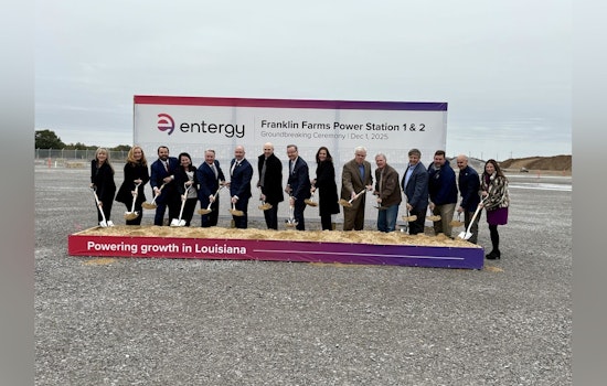 Entergy Louisiana Breaks Ground on Promising New Energy Generation Facilities in Richland Parish