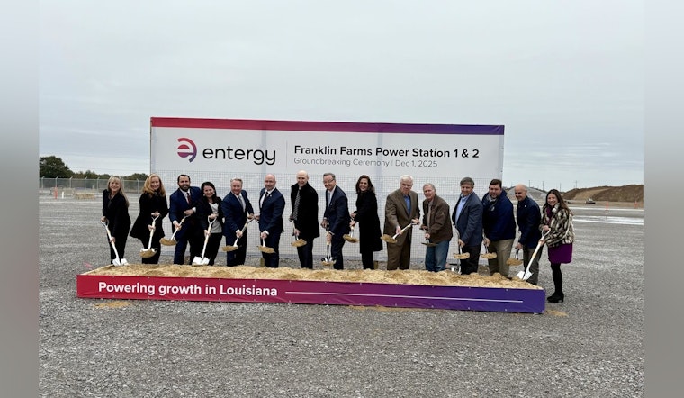 Entergy Louisiana Breaks Ground on Promising New Energy Generation Facilities in Richland Parish