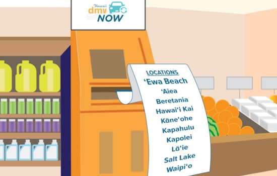 Ewa Beach Shoppers Can Now Renew Vehicle Registrations at Safeway's New DMV Kiosk