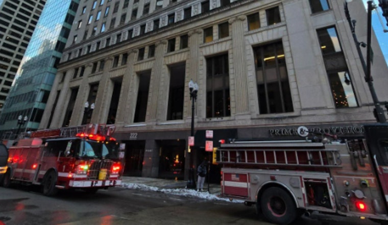 Exhaust Fire In Historic Loop Tower Sends Smoke Into Lower Wacker