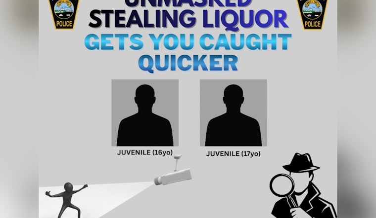 Fall River Police Arrest Two Juveniles Suspected of Thanksgiving Night Burglary at Jay's Liquors