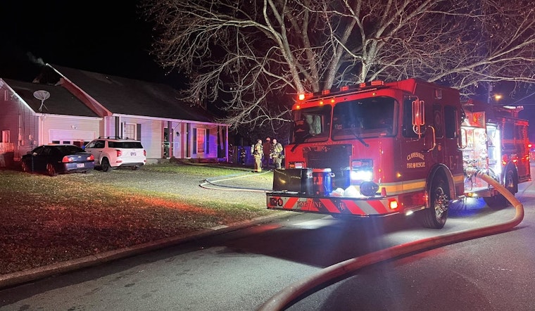 Family Displaced, No Injuries as Clarksville Fire Rescue Tames Blaze on Tobacco Road
