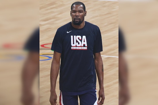 Fan's T-Shirt of College-Era Kevin Durant Ignites Viral Reunion at Houston Rockets Game