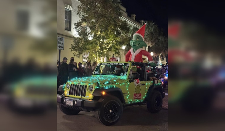 Fernandina Beach Lights Up the Night with Annual Christmas Parade and Santa's Event